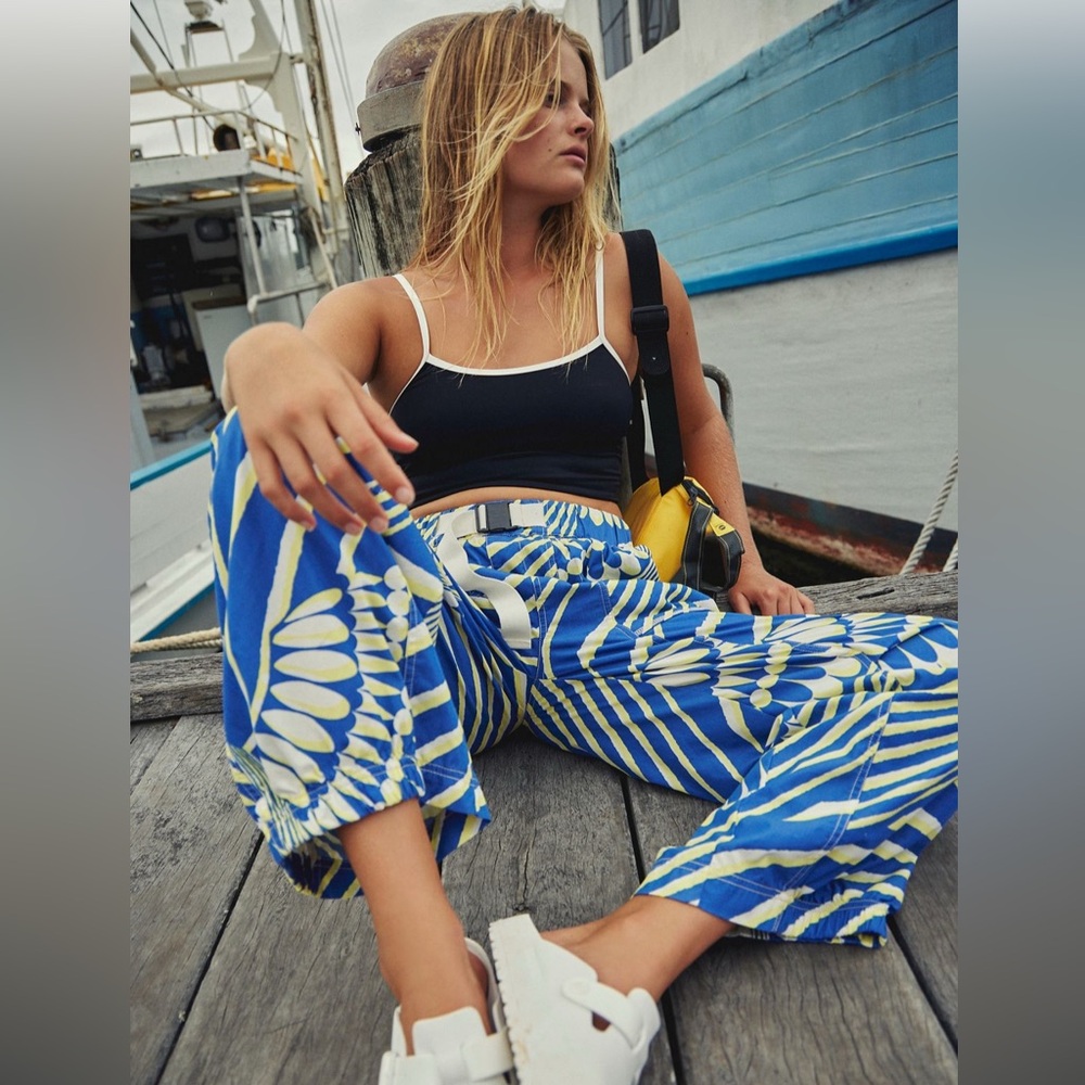 Free People Movement - Offsides Pants Printed Women’s Large